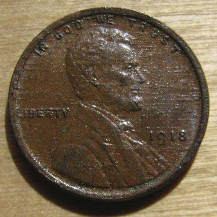 1918-Lincoln-Cent---I've-Never-Seen-So-Much-Lamination-Going-On